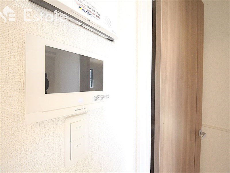 セキュリティ　モニター付きインターホン