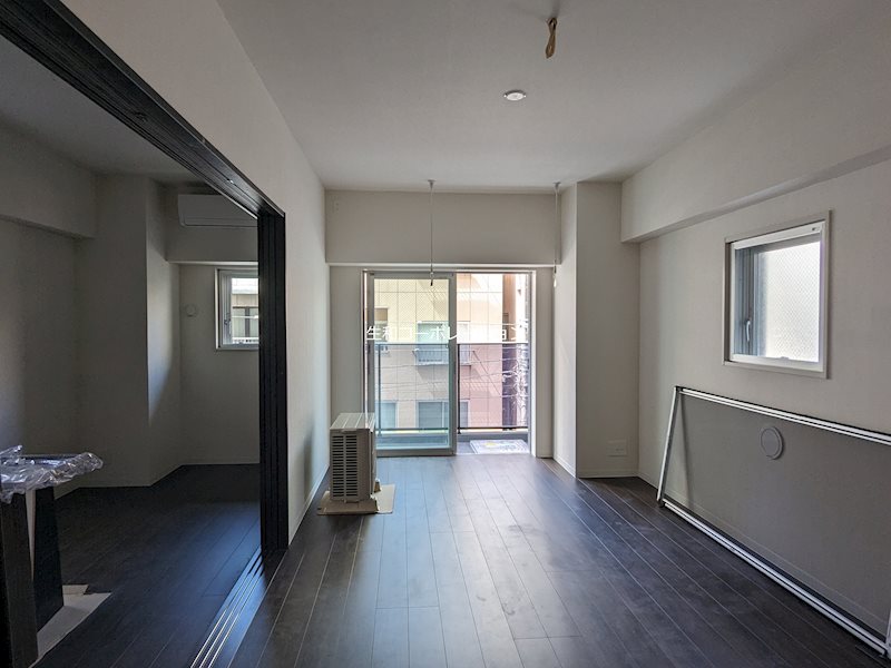 居室・リビング　※建築中写真/同間取り303撮影