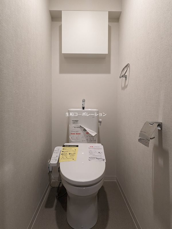 トイレ　※建築中写真/同間取り303撮影