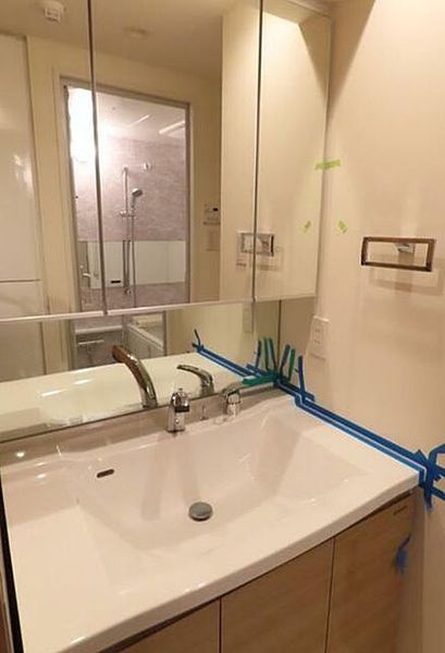 洗面設備　参考写真です