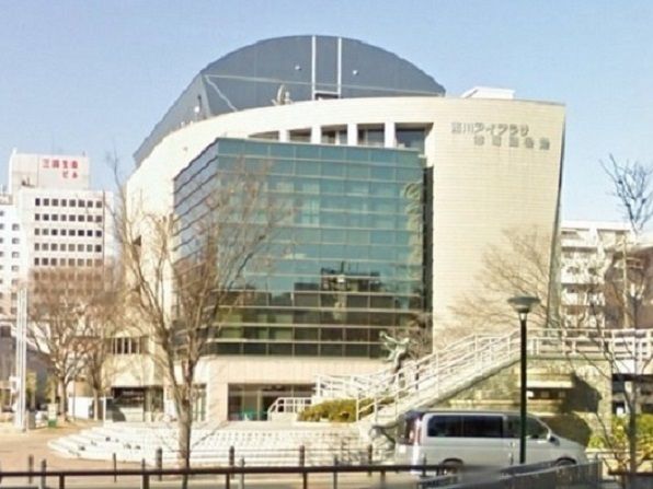 図書館　岡山市立幸町図書館（図書館）まで450m