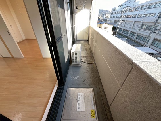 バルコニー　※別部屋の写真です