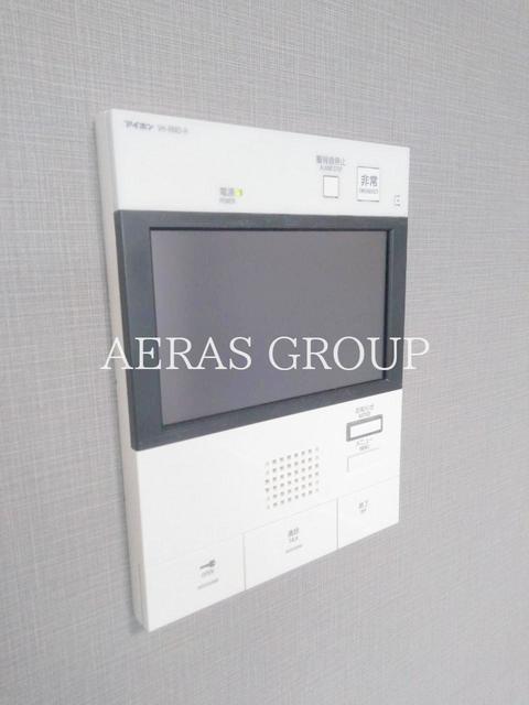 セキュリティ　モニター付きインターホン　※同仕様タイプの写真です