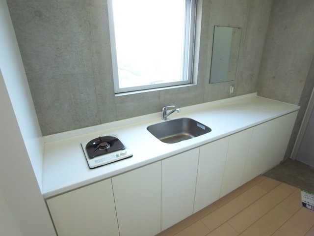 キッチン　1口ガスコンロ