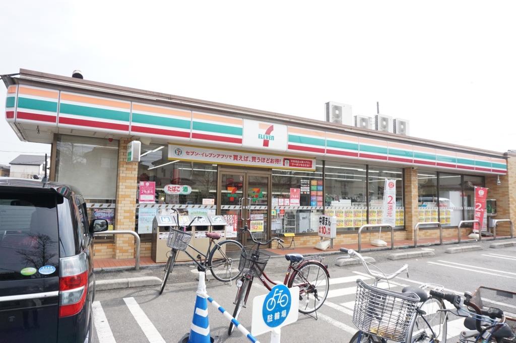 コンビニ　セブンイレブン 越谷恩間中道店（コンビニ）まで412m
