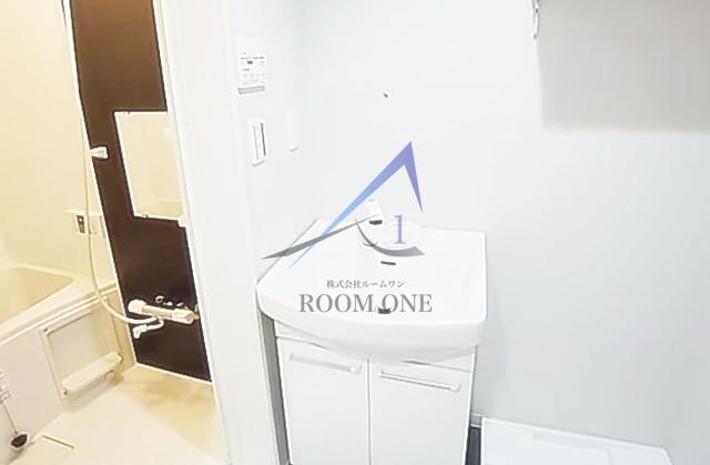 洗面設備　洗面台です。