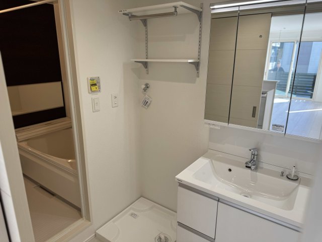 洗面設備　洗面所です