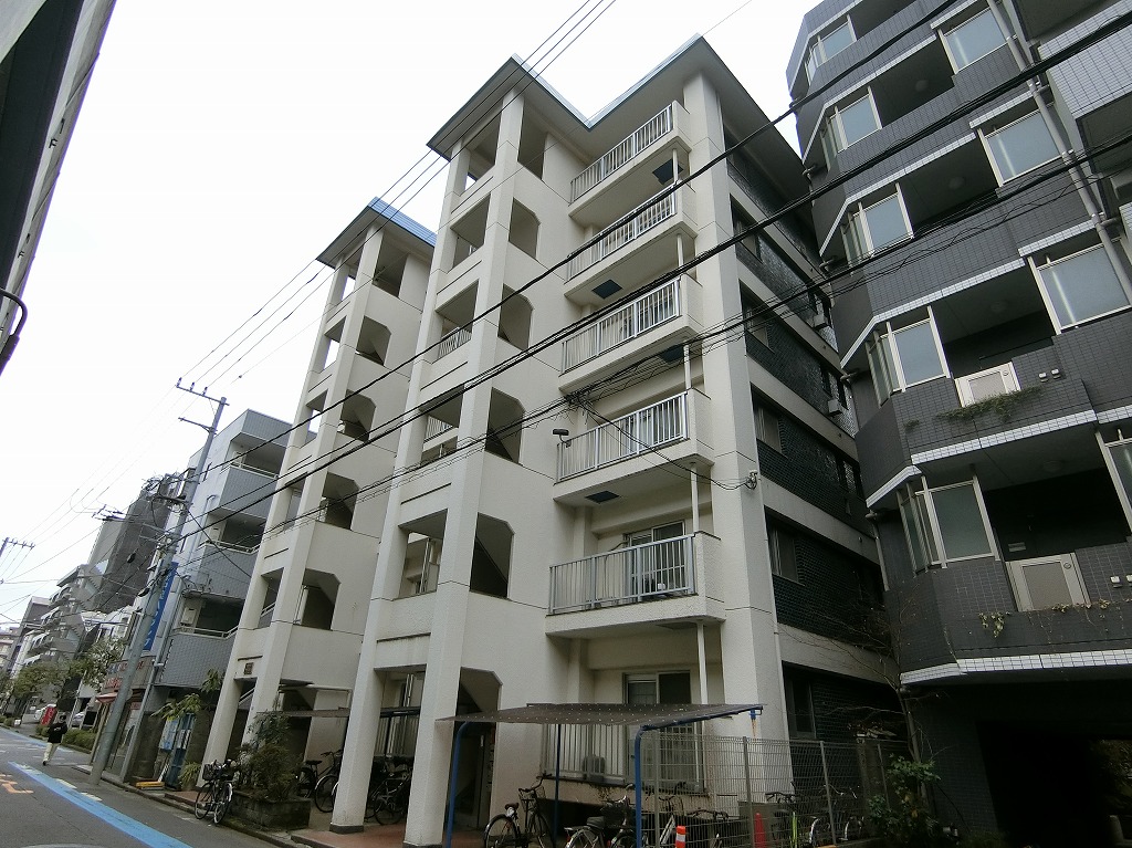 建物外観　分譲賃貸　葛西第４ウィーンハイツ　ＮＴＴインターネット接続可