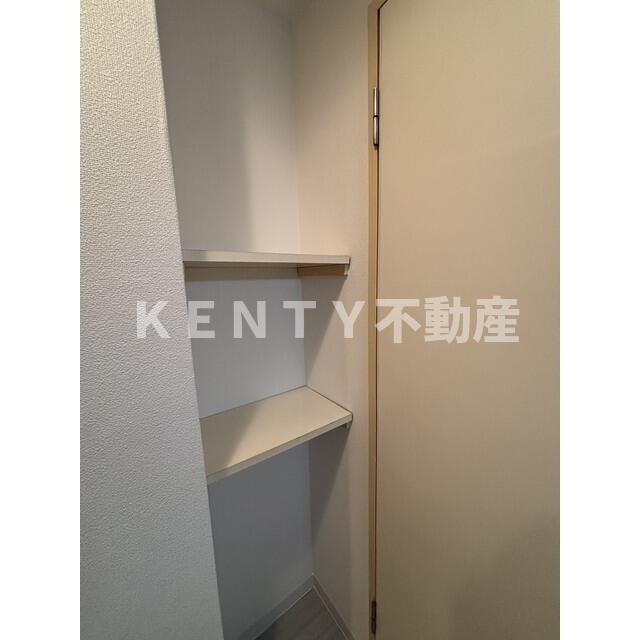 収納　十分な収納スペースがあります