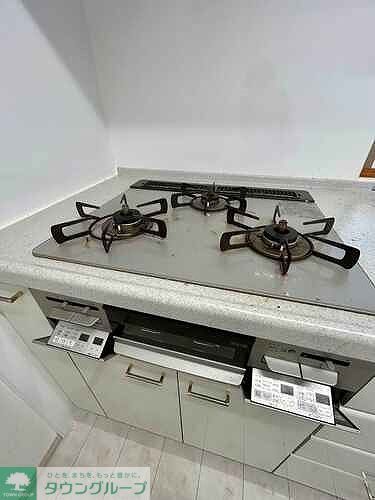 その他設備　3口ガスコンロ　※2026年3月の写真