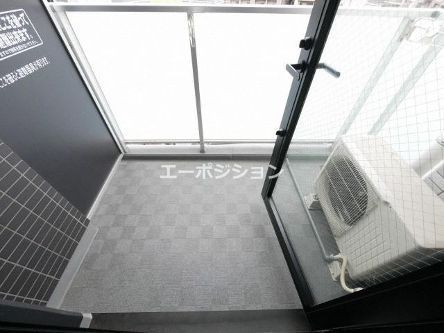 バルコニー　ファーストフィオーレ難波南パークサイド