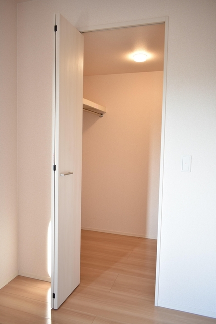 収納　ウォークインクローゼットです。