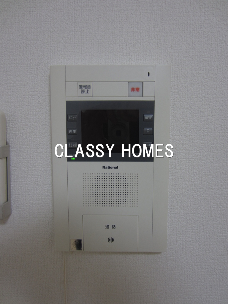 セキュリティ　2007年竣工　ガーラ大井町ゼームス坂上：モニターホン