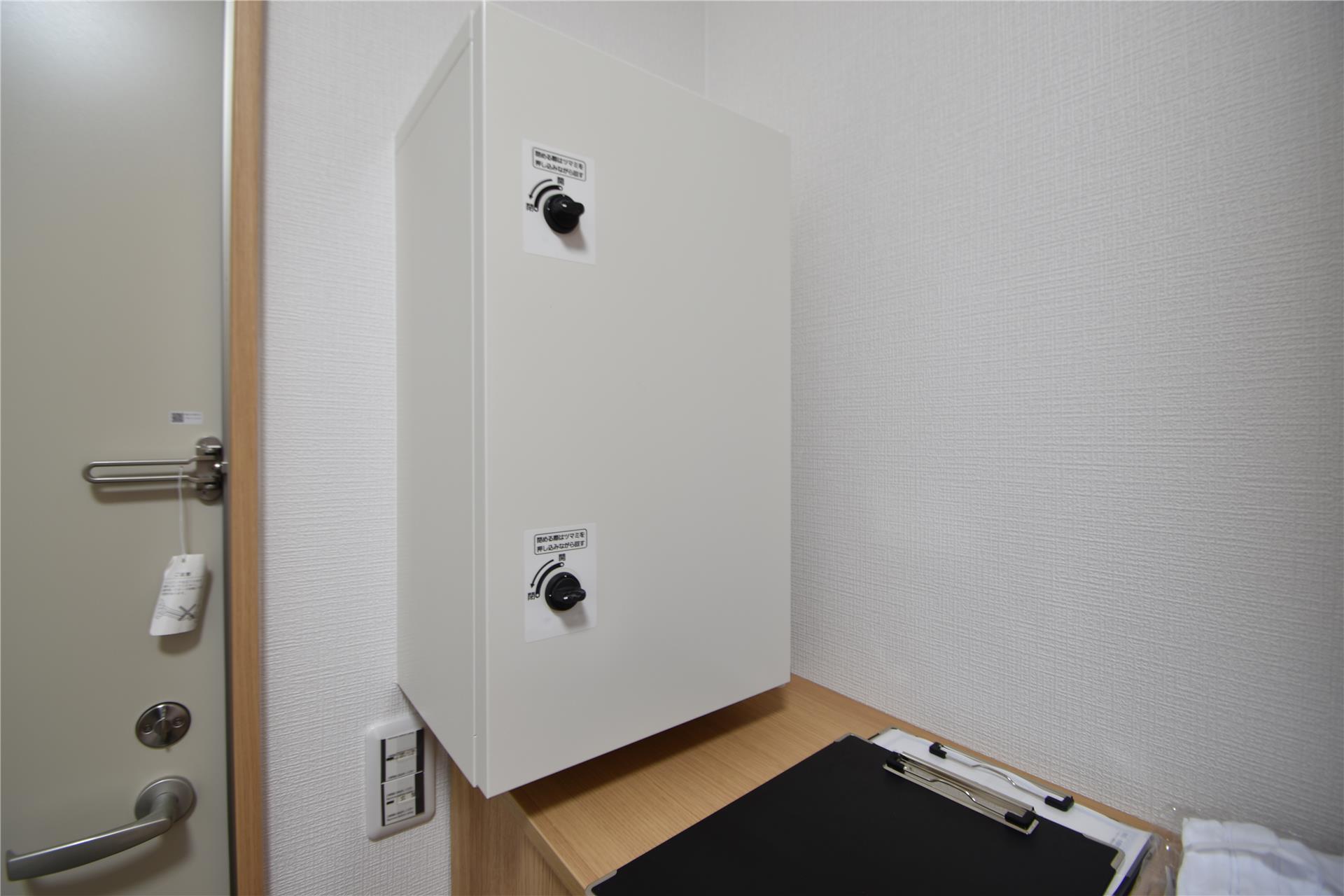 セキュリティ　宅配ボックス付き