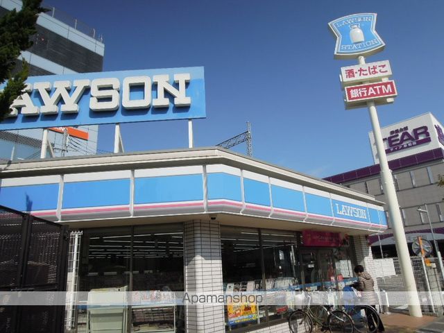 コンビニ　ローソン南海岸和田駅前店（コンビニ）まで198m