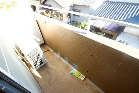 バルコニー　※別部屋の写真です
