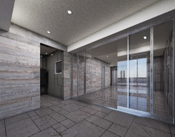 エントランス　建物の内部です