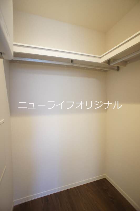 収納　収納ケースもそのまま入れられるウォ―クインクローゼットです！