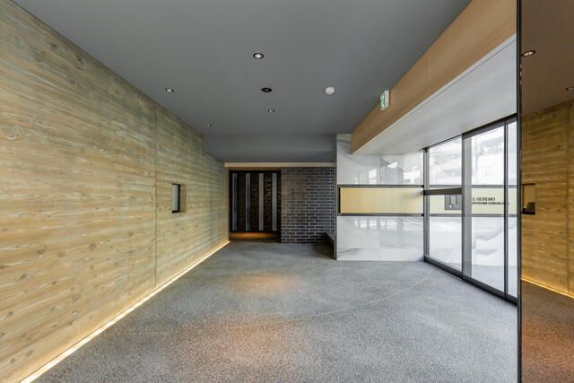 ロビー　建物の内部です