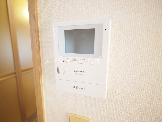 セキュリティ　安心のTVモニタ付インターホンです