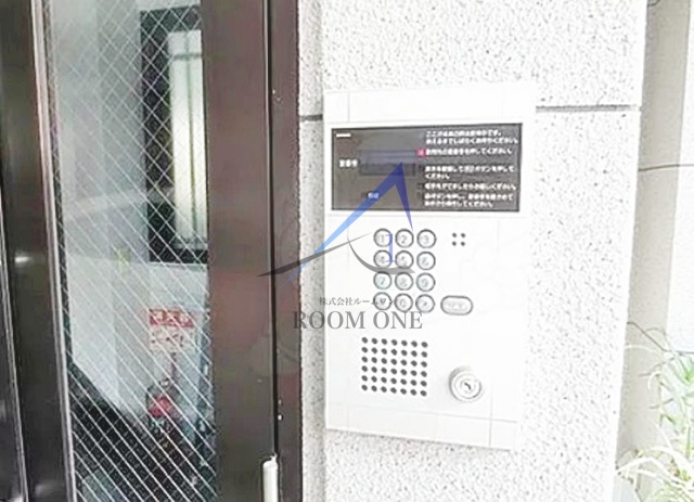 セキュリティ　オートロックです。