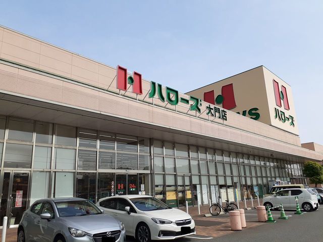 スーパー　ハローズ大門店（スーパー）まで860m