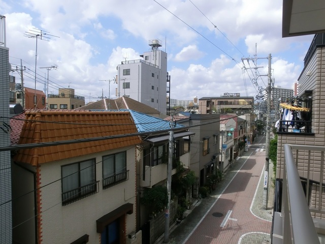 眺望　バルコニーからの景色です。