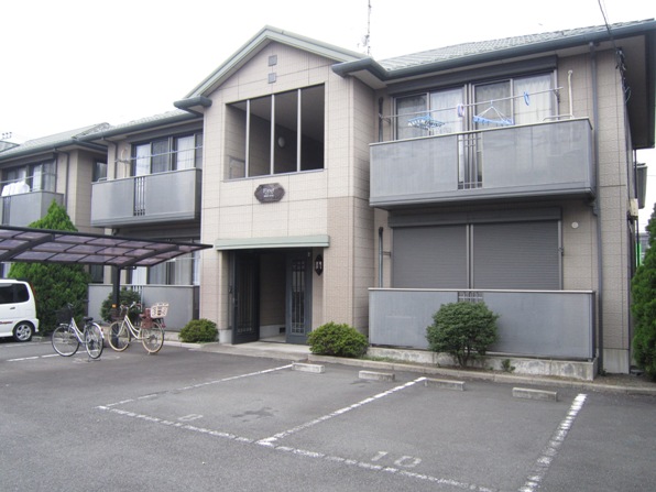 建物外観　☆積水ハウス施工シャーメゾン東南向2階角住戸陽当たり良好♪