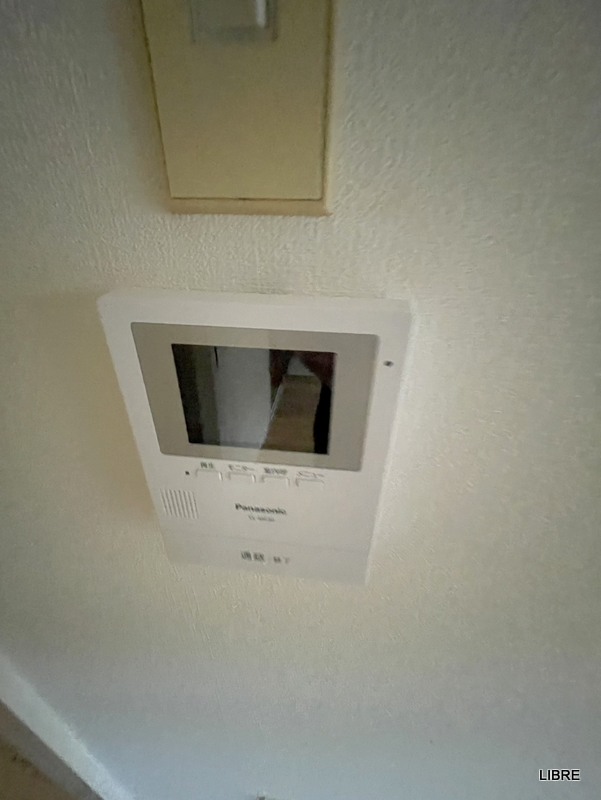 セキュリティ　モニター付きインターホン