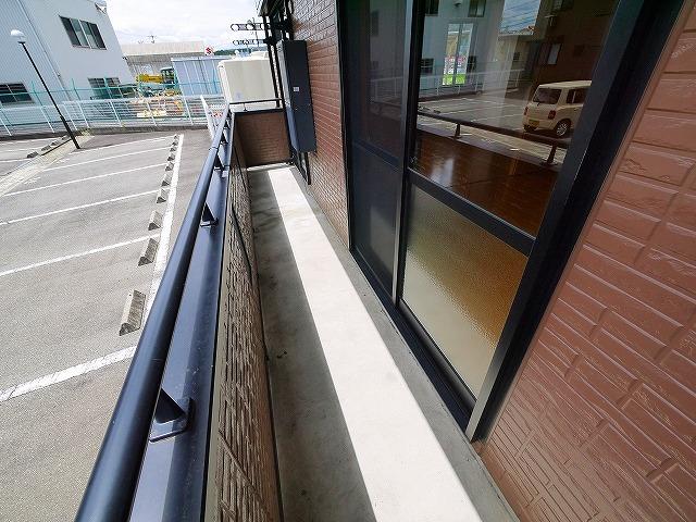バルコニー　広々としたバルコニーです