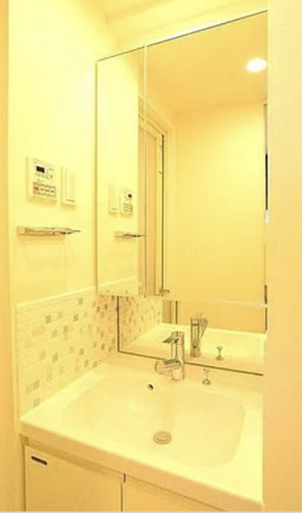 洗面設備　※別部屋の参考写真です。