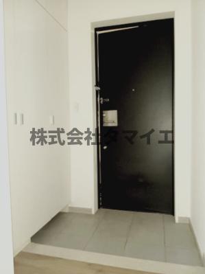 玄関　シンプルで使いやすい玄関です