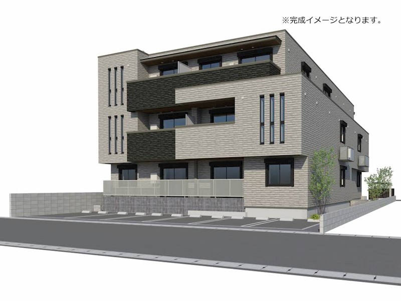 建物外観　※建築中のためイメージ画像