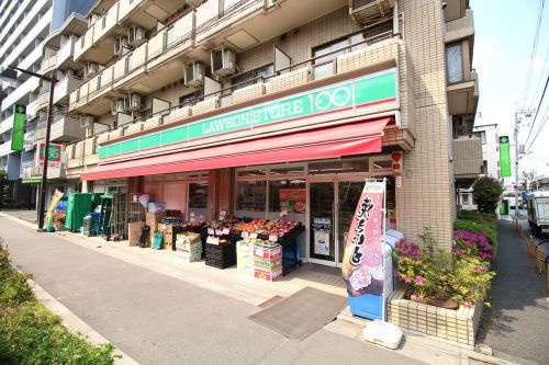 コンビニ　ローソンストア100品川二葉四丁目店（コンビニ）まで287m