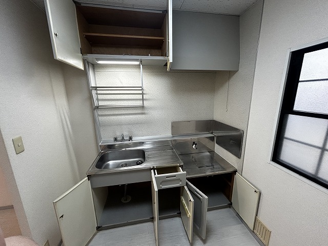 キッチン　2口コンロ設置可　キッチン