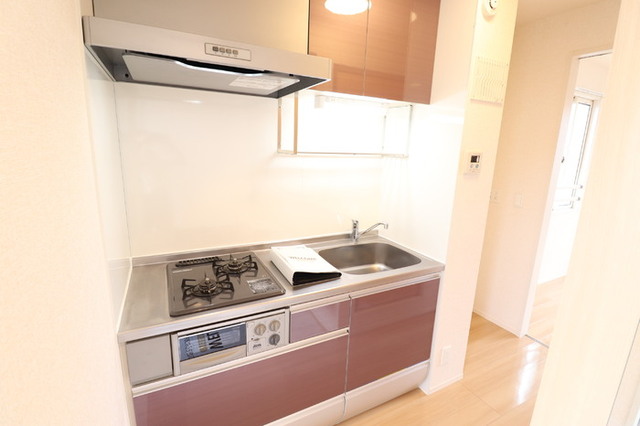 キッチン　キッチン　２口コンログリル付