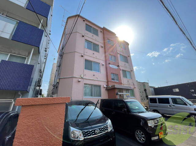 建物外観　札幌市北区麻生町「ハウスビオラ」