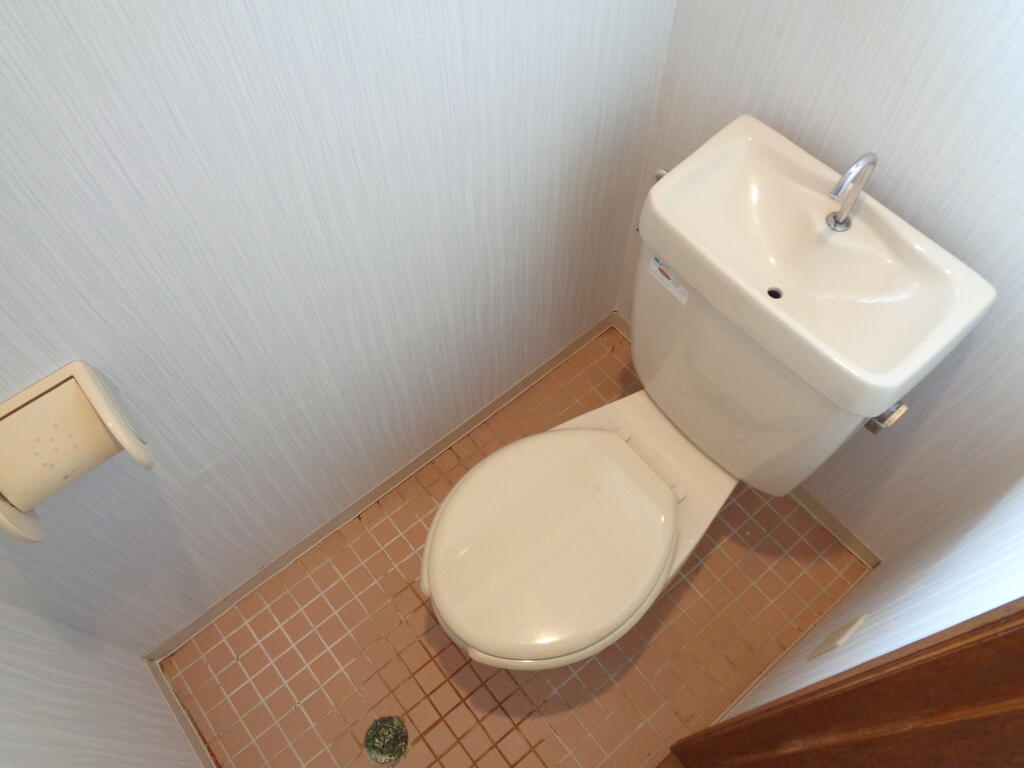 トイレ　トイレは浄化槽なので下水料金かかりません