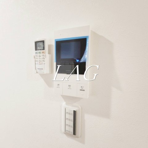 セキュリティ　モニター付きインターフォンです。