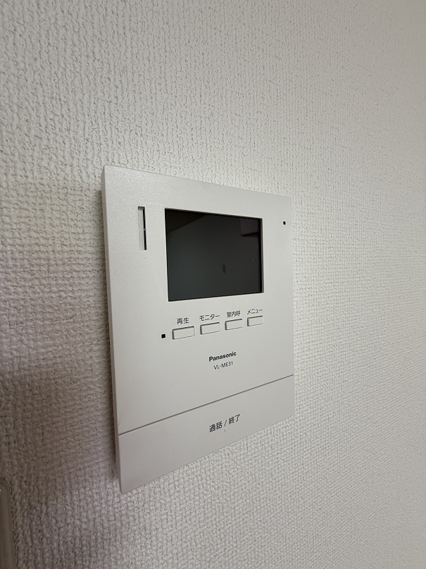 セキュリティ　モニター付きインターホン