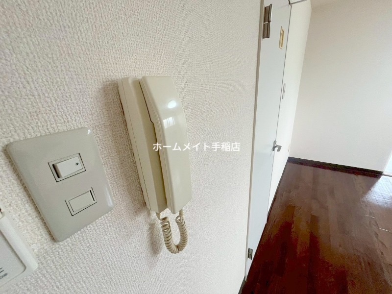 セキュリティ　インターホン付きです！