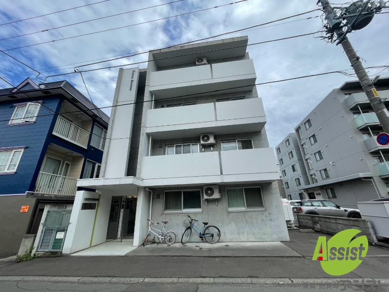 建物外観　札幌市西区二十四軒４条「フォースアベニュー琴似」