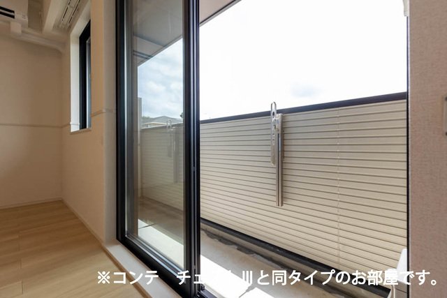 バルコニー　広々としたバルコニーです
