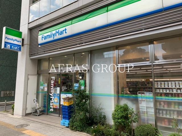 コンビニ　ファミリーマート東五反田四丁目店（コンビニ）まで6m