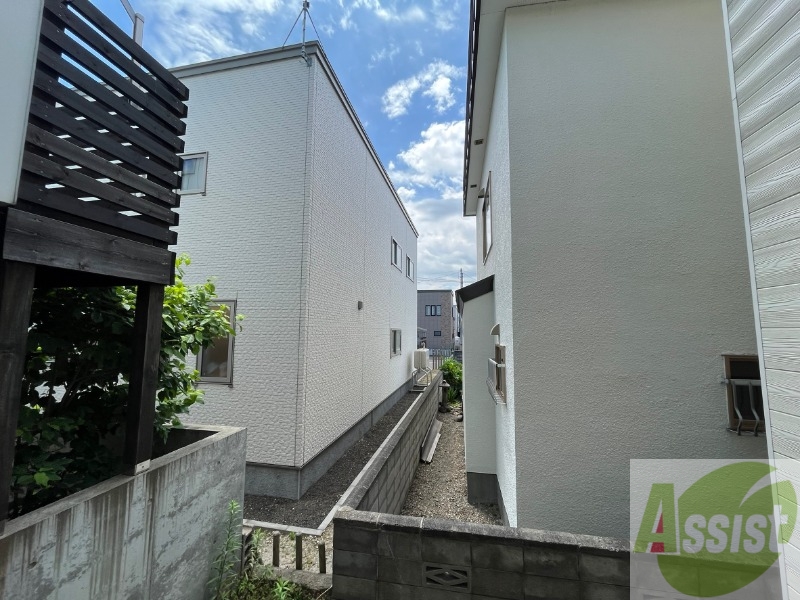 眺望　眺望はこちら。静かな住宅街という印象を受けました。