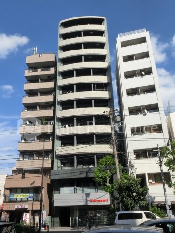 建物外観　オートロック、モニター付きインターホン、宅配BOX、敷地内ゴ