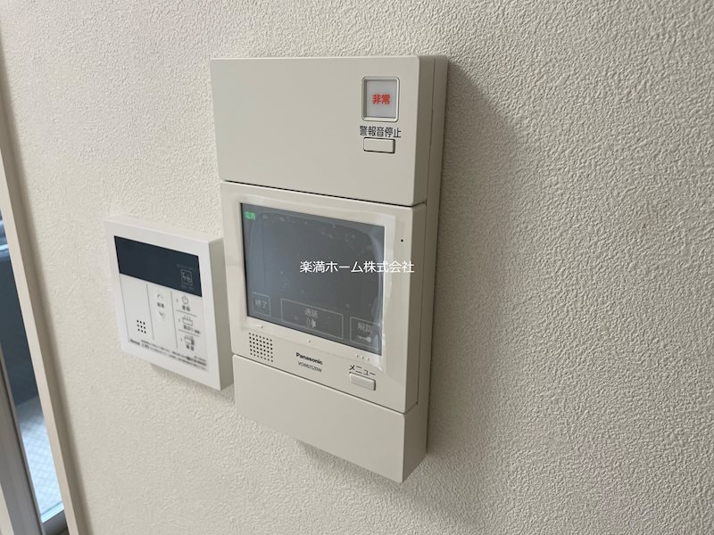 セキュリティ　モニターホンで安心♪