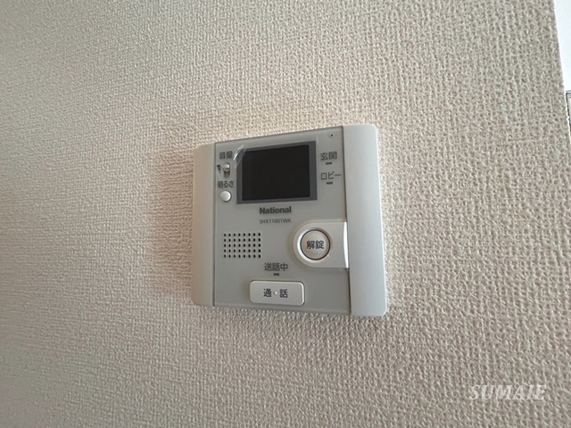 セキュリティ　モニター付きインターホンです！