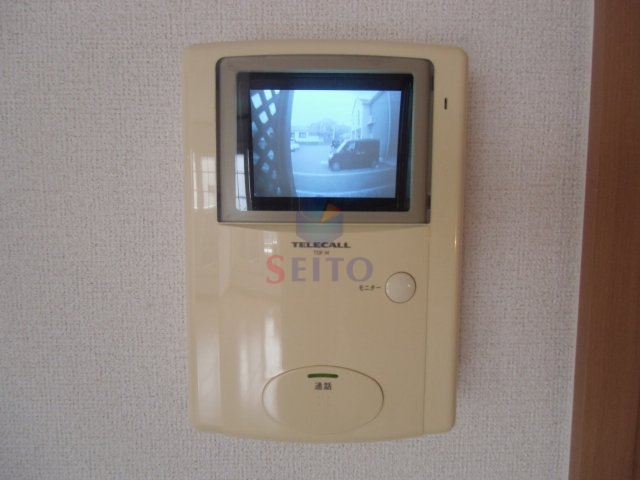セキュリティ　顔を確認できちゃいます。