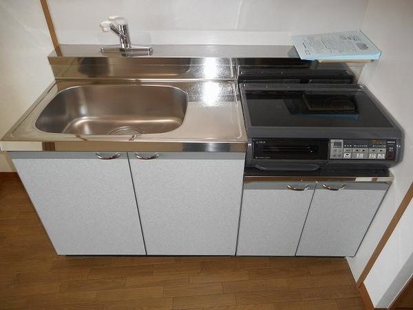 キッチン　２口ＩＨコンロ！